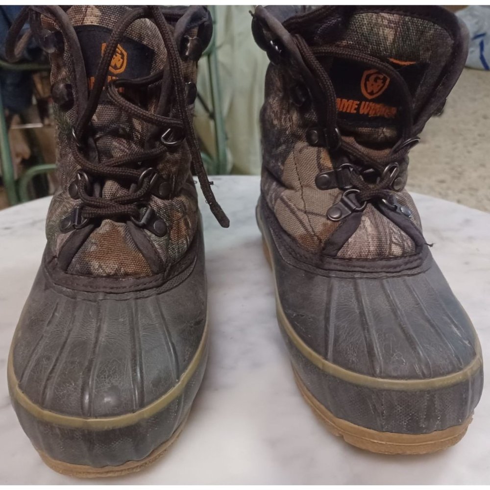 Game Winner Outdoor Boot Youth SZ 2 Camo Color